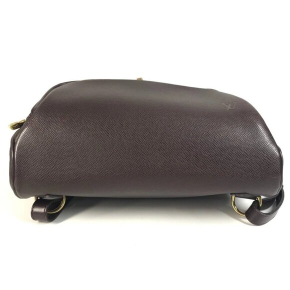 LOUIS VUITTON M30176 Taiga Cashier Backpack Taiga Leather Acajou wine-red main image 6